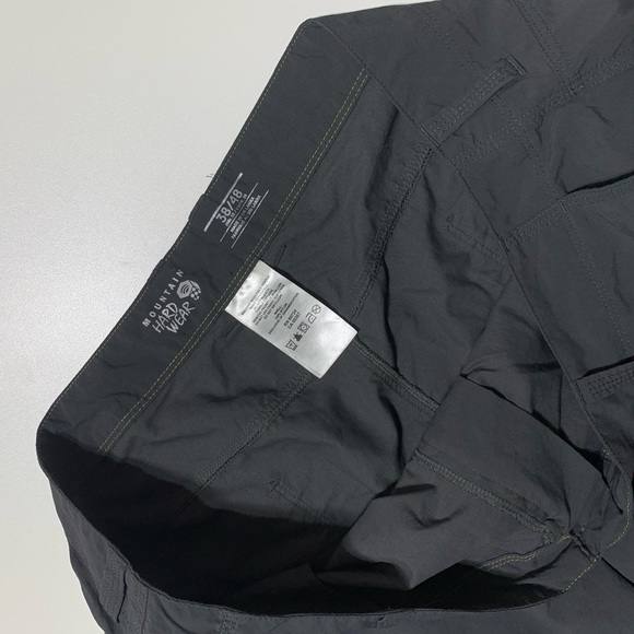 Mountain Hardwear Hiking Nylon Pant Gray Mens Size 38 Outdoor Athletic - Picture 5 of 7
